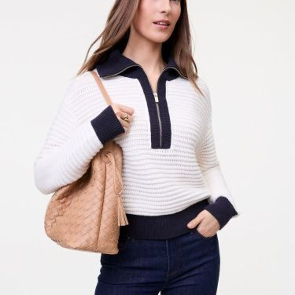 Weekend Collection Half-Zip Sweater